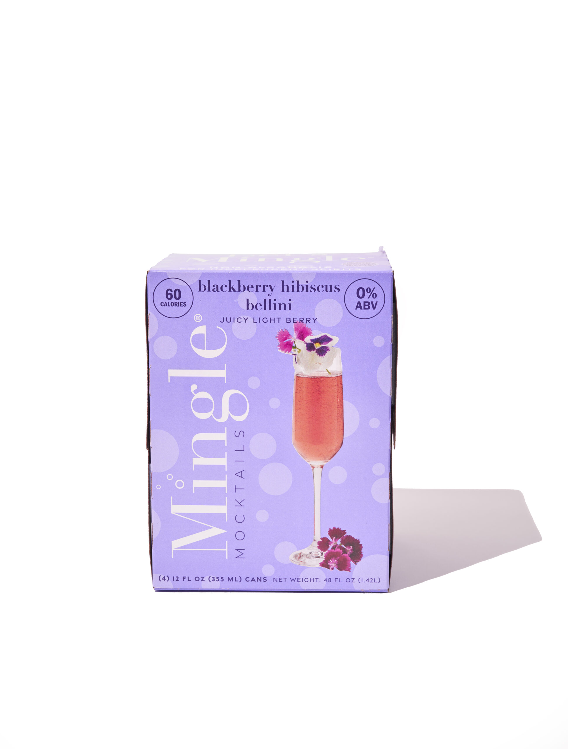 Mingle Blackberry Hibiscus Bellini (4 Pack)