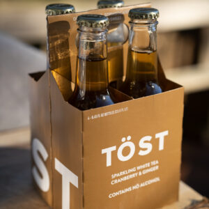 TÖST Cranberry Ginger — 8.45 fl oz Bottle (4-pack)